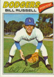 1977 Topps Baseball Cards      322     Bill Russell